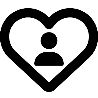 Icon - Herz mit Kreuz
